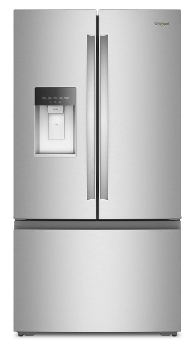 Réfrigérateur Whirlpool de 23,4 pi3 et de 36 po à portes françaises - acier inoxydable résistant aux traces de doigts - WRFC5236RZ