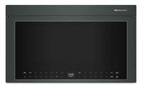  Four à micro-ondes à hotte intégrée intelligent multifonctionnel KitchenAid à installation affleurée - genièvre - YKMMF530PJP