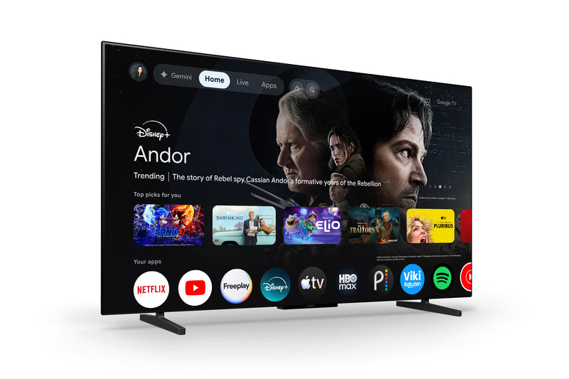 Téléviseur intelligent DELO SONY Bravia 6 HDR 4K de 77 po avec Google TV (13531665) - modèle 2026