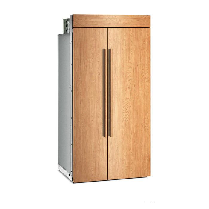 Réfrigérateur encastré côte à côte KitchenAid de 42 po et de 25,5 pi³ – prêt à recevoir un panneau – KBSN742TPA