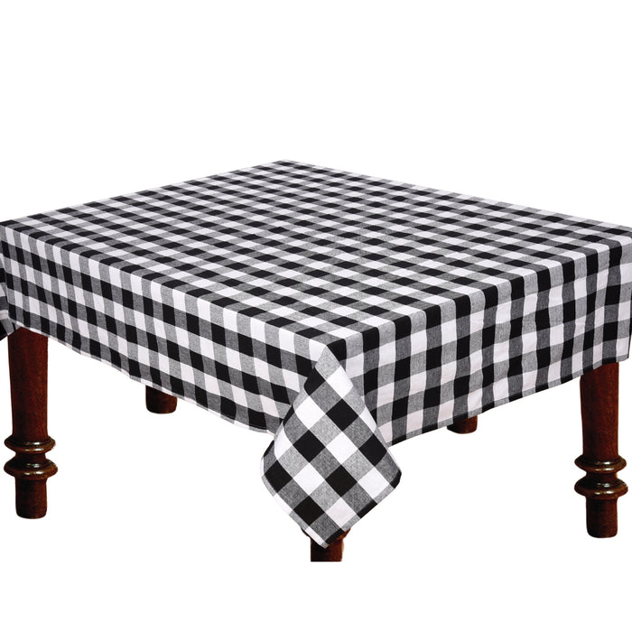 Nappe de 60 po à point à carreaux blanc