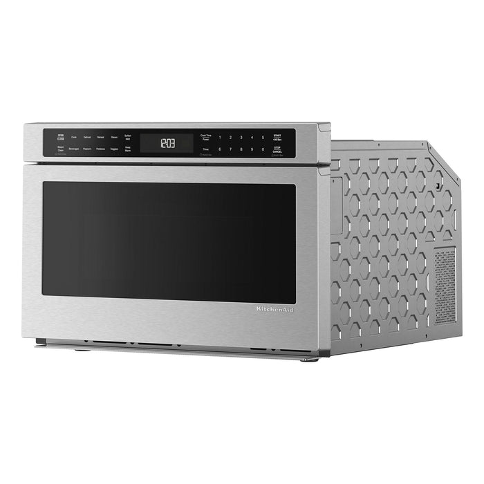 Tiroir four à micro-ondes sous le comptoir KitchenAid de 1,3 pi3 et de 24 po - acier inoxydable - KMBD524TPS
