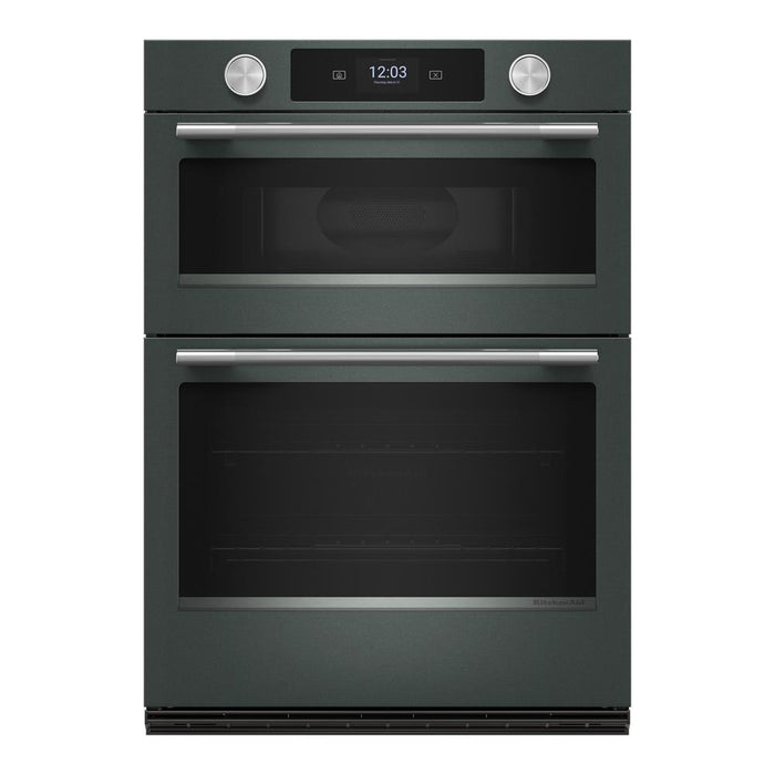 Four mural combiné intelligent électrique KitchenAid de 30 po avec caméra de cuisson – Genièvre - KOEC930SJP