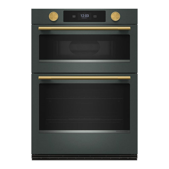 Four mural combiné intelligent électrique KitchenAid de 30 po avec caméra de cuisson – Genièvre - KOEC930SJP
