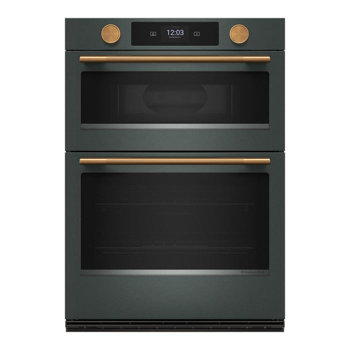 Four mural combiné intelligent électrique KitchenAid de 30 po avec caméra de cuisson – Genièvre - KOEC930SJP