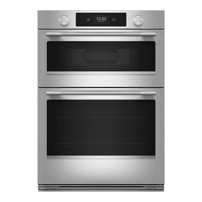 KitchenAid 30" Smart Electric Combo Wall Oven with Cooking Camera - PrintShield Stainless - KOEC930SPS | Four mural combiné intelligent électrique KitchenAid de 30 po avec caméra de cuisson – acier inoxydable PrintShieldMC - KOEC930SPS