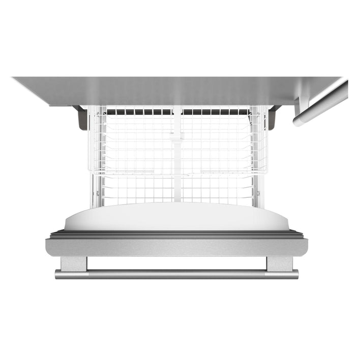Réfrigérateur KitchenAid de 19 pi³ et de 30 po de profondeur standard à congélateur inférieur - KRBL130SPS