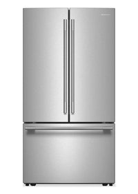  Réfrigérateur à portes françaises KitchenAid de 31 pi³ – acier inoxydable avec fini PrintShieldMC – KRFF336SPS