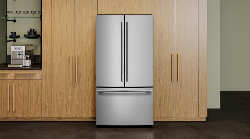 Réfrigérateur à portes françaises KitchenAid de 31 pi³ – acier inoxydable avec fini PrintShieldMC – KRFF336SPS
