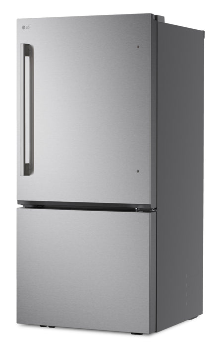 Réfrigérateur LG de 26 pi3 et de 33 po de profondeur standard à congélateur inférieur - LB26H2200S \t
