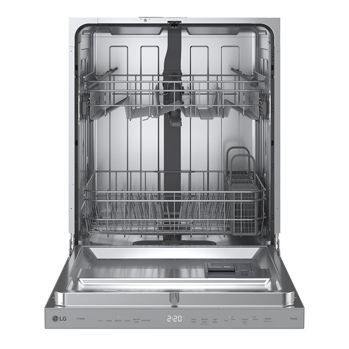 Lave-vaisselle LG de 22,37 po et de 52 dB avec commandes sur le dessus et FlushFitMC - acier inoxydable - LDNPC227S