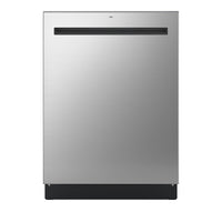  Lave-vaisselle LG de 22,37 po et de 52 dB avec commandes sur le dessus et FlushFitMC - acier inoxydable - LDNPC227S