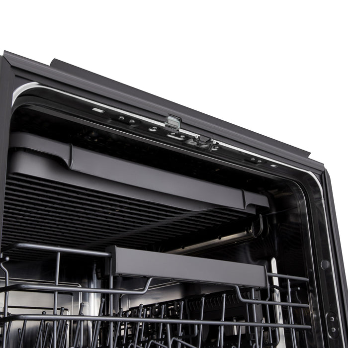 Lave-vaisselle FlushFitMC de LG de 23,75 po et de 46 dBA avec commandes sur le dessus et 3e panier - acier inoxydable - LDNPQ445S