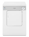 Sécheuse électrique Whirlpool de 3,4 pi³ et de 24 po - blanche - superposable - LDR3822PQ