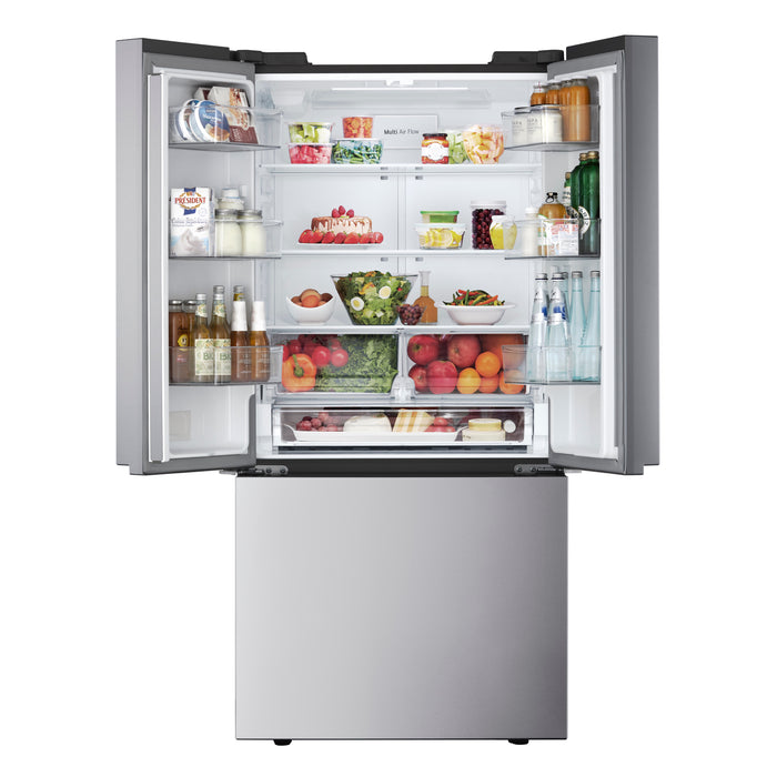 Réfrigérateur LG de 21 pi³ et de 33 po à portes françaises de profondeur comptoir MAXMC - acier inoxydable Smudge-ProofMD - LF21C6200S
