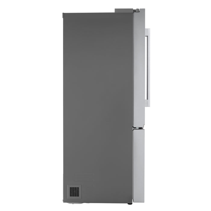 Réfrigérateur LG de 26 pi3 et de 36 po de profondeur comptoir à portes françaises - acier inoxydable - LF26WCH62S