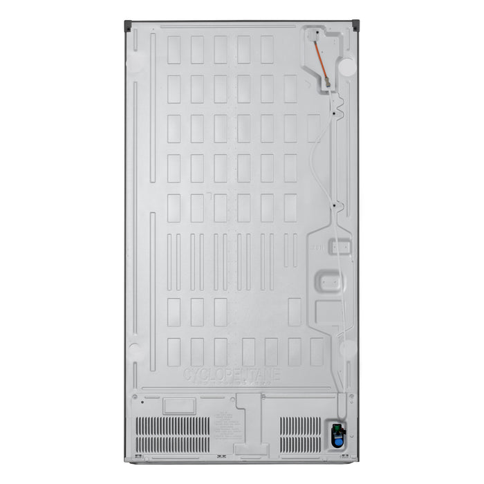Réfrigérateur LG de 26 pi3 et de 36 po de profondeur comptoir à portes françaises - acier inoxydable - LF26WCH62S