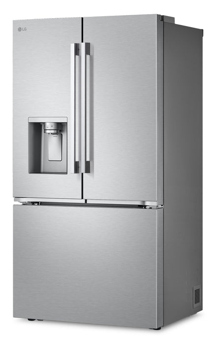 Réfrigérateur à 3 portes LG de 31 pi3 et de 36 po à portes françaises de profondeur standard MAXMD - LF31WSH63S