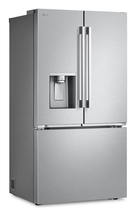 Réfrigérateur à 3 portes LG de 31 pi3 et de 36 po à portes françaises de profondeur standard MAXMD - LF31WSH63S