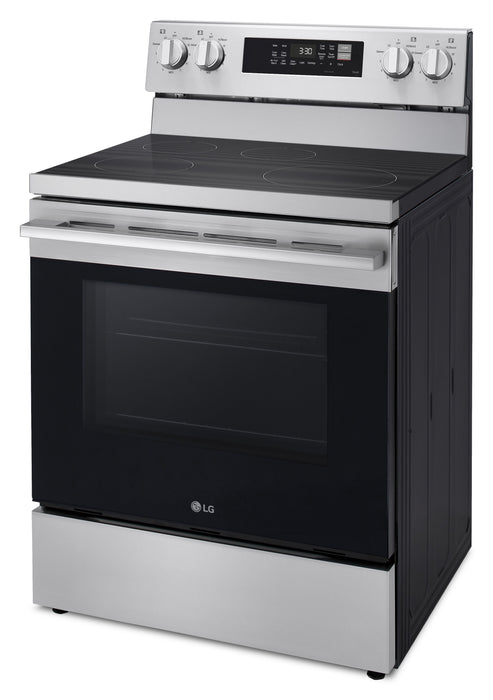 Cuisinière à induction LG de 6,3 pi3 et de 30 po avec convection ProBake ConvectionMD - acier inoxydable - LRIN6323YE 