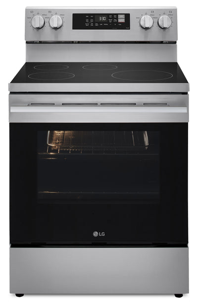 LG 30" 6.3 Cu. Ft. Induction Range with ProBake® Convection – Stainless Steel - LRIN6323YE  | Cuisinière à induction LG de 6,3 pi3 et de 30 po avec convection ProBake ConvectionMD - acier inoxydable - LRIN6323YE