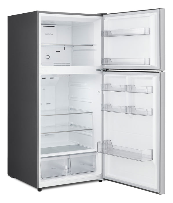 Réfrigérateur LG de 18 pi3 et de 30 po à congélateur supérieur - LT18SO000S 