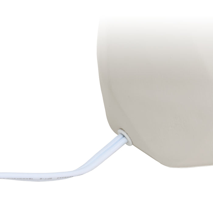 Lampe de table géométrique de Simple Designs en béton - grise