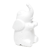 Lampe de table de Simple Designs en porcelaine en forme d’éléphant
