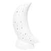Lampe de table de Simple Designs en porcelaine en forme de lune