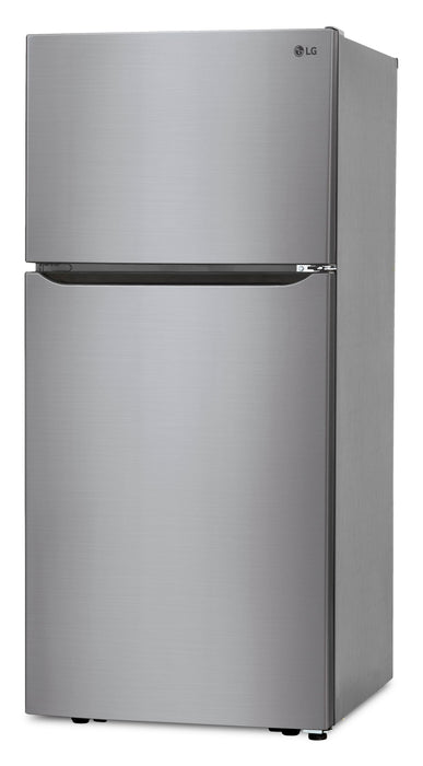 Réfrigérateur LG de 20 pi3 et de 30 po à congélateur supérieur - argenté platine - LTCS20020V 