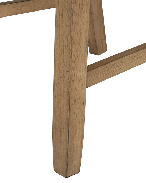Chaise de salle à manger Maple avec dossier en échelle - naturelle