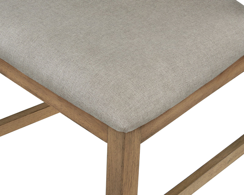 Chaise de salle à manger Maple avec dossier en échelle - naturelle