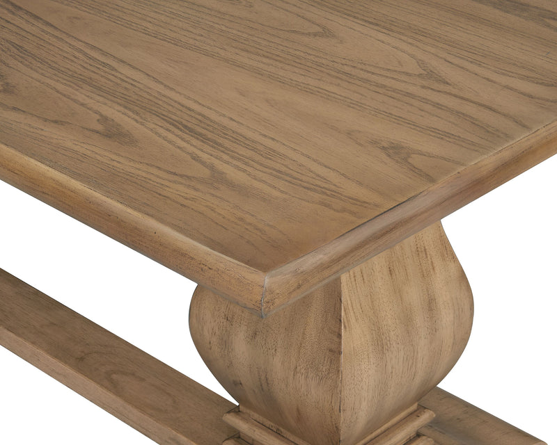 Table de salle à manger Maple de 84 po (L) - naturelle