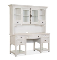  Bureau Milson de 64 po avec rangement et tablettes réglables - albâtre