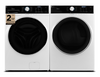 Laveuse à chargement frontal de 5,2 pi³ et sécheuse électrique de 8 pi³ de Midea 
