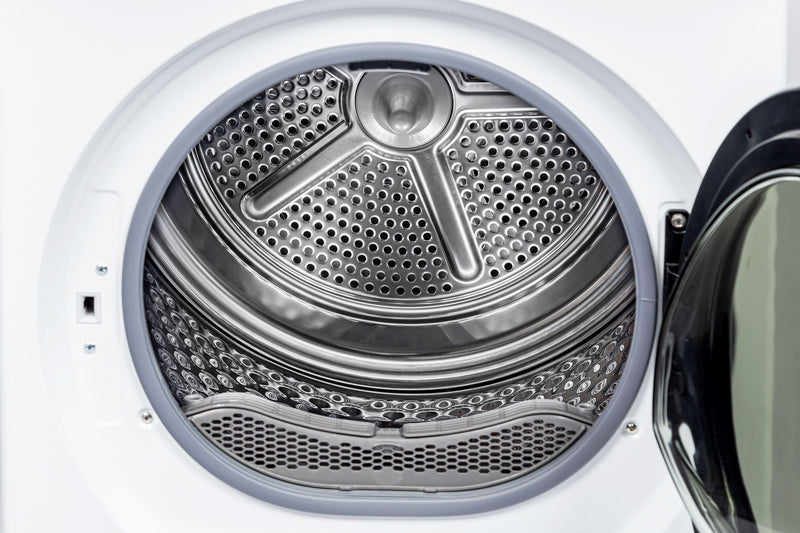 Sécheuse compacte Midea à chargement frontal de 4,4 pi³ avec pompe à chaleur et antifroissement - blanche - MLHE31S2BBW