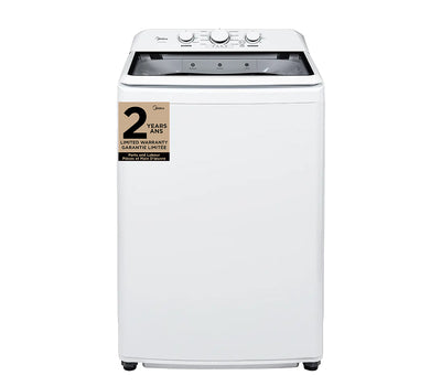 Midea 4.5 Cu. Ft. Top Load Agitator Washer – White - MLTW45A2BWW | Laveuse Midea à chargement par le haut de 4,5 pi3 avec agitateur - blanche - MLTW45A2BWW