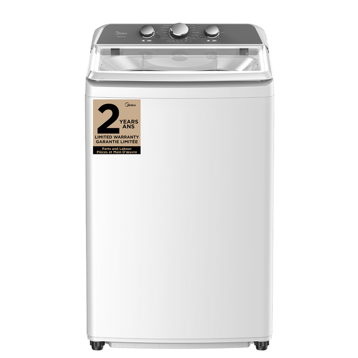 Laveuse Midea à chargement par le haut de 4,3 pi³ - blanche - MLV43A3AWW
