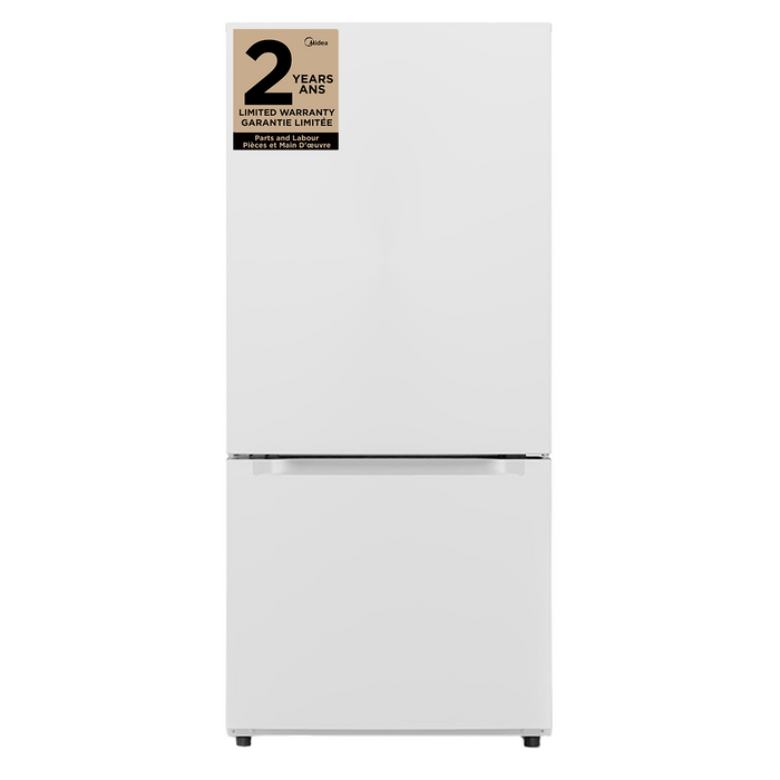 Réfrigérateur Midea de 18,7 pi³ à congélateur inférieur - MRB19B7AWW