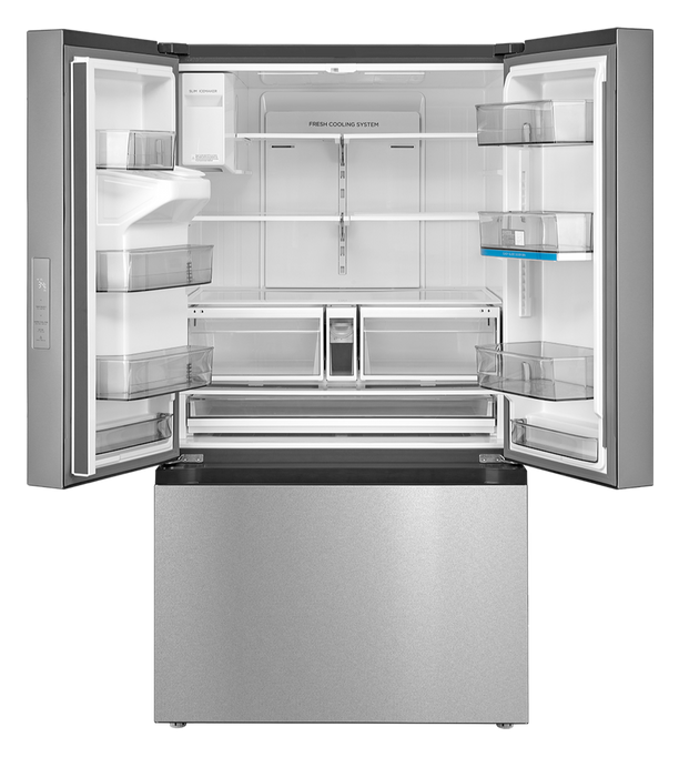 Réfrigérateur intelligent Midea de 36 po et de 29,3 pi³ à portes françaises - acier inoxydable - MRF29D2AST