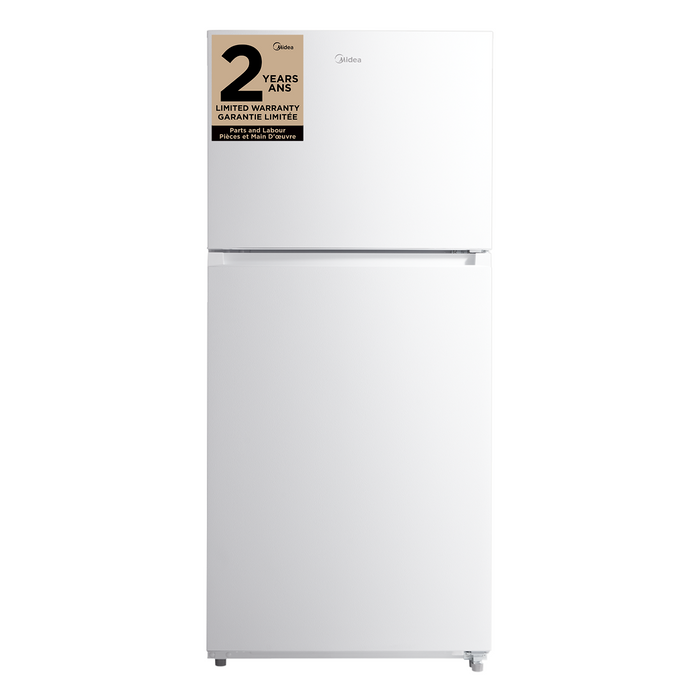 Réfrigérateur Midea de 18 pi3 à congélateur supérieur - MRT18S4AWW
