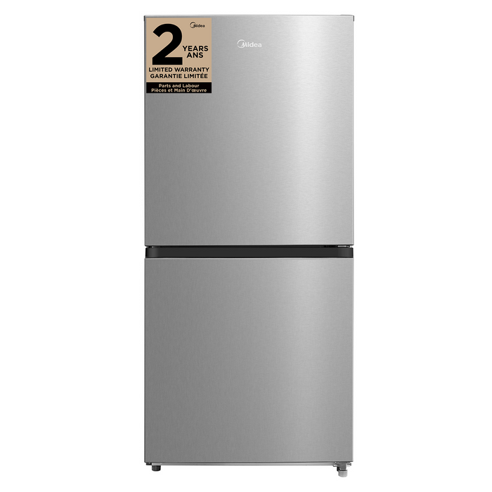 Appareil vertical 3 en 1 Midea de 20 pi3 convertible en réfrigérateur ou congélateur - acier inoxydable - MRU21C7BST