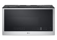  Four à micro-ondes à hotte intégrée LG de 2 pi³ avec EasyCleanMD et cuisson par capteur - acier inox…