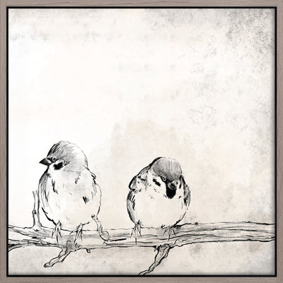 Gathering II Framed Canvas - 22" x 22" |Toile décorative encadrée « Gathering II » - 22 po x 22 po