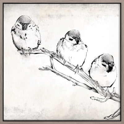 Gathering I Framed Canvas - 22" x 22"|Toile décorative encadrée « Gathering I » - 22 po x 22 po