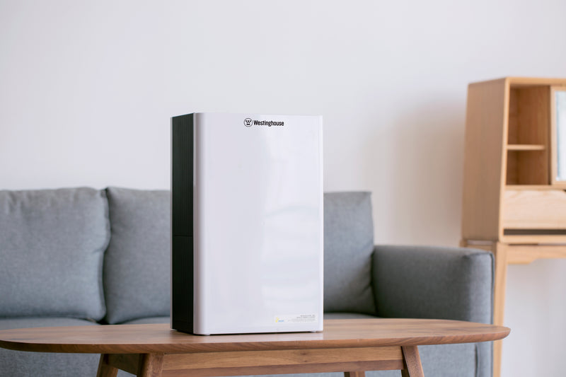 Purificateur d’air pour grande pièce de Westinghouse avec filtre HEPA et technologie NCCO