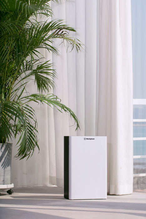 Purificateur d’air pour grande pièce de Westinghouse avec filtre HEPA et technologie NCCO