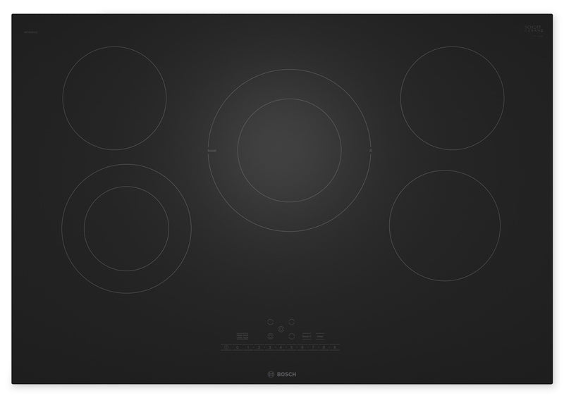 Surface de cuisson électrique Bosch de série 800 de 30 po - noire - NET8062UC