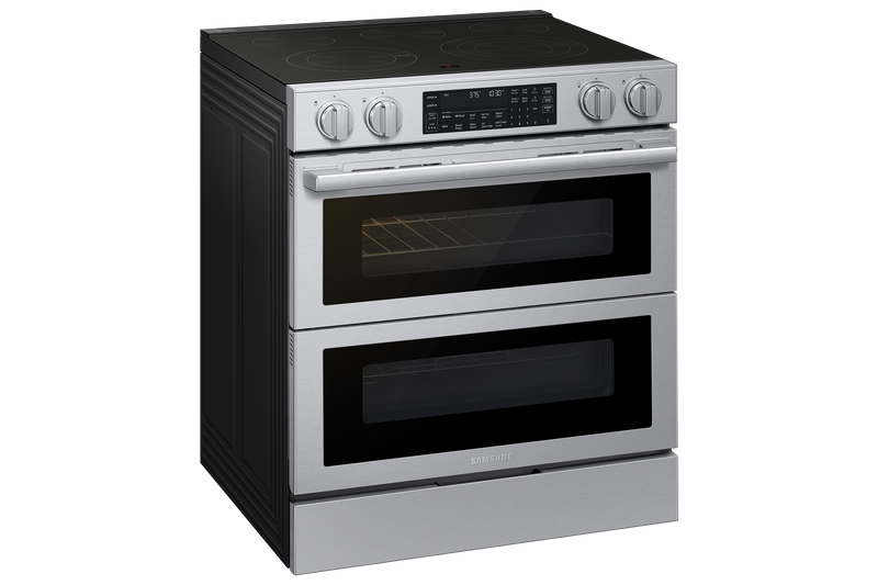 Cuisinière électrique encastrée Flex DuoMC de Samsung de 6,3 pi3 avec friture à air Air Fry Max - Acier inoxydable - NSE90H63DRAC