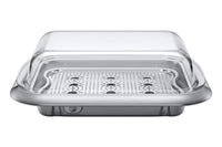 Plateau de cuisson à la vapeur plus Samsung - acier inoxydable - NV-AS7000CS/AA